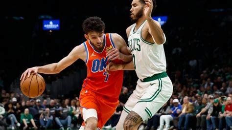 celtics vs thunder|Celtics clinch NBA’s best record, blow out Thunder: 8 takeaways.